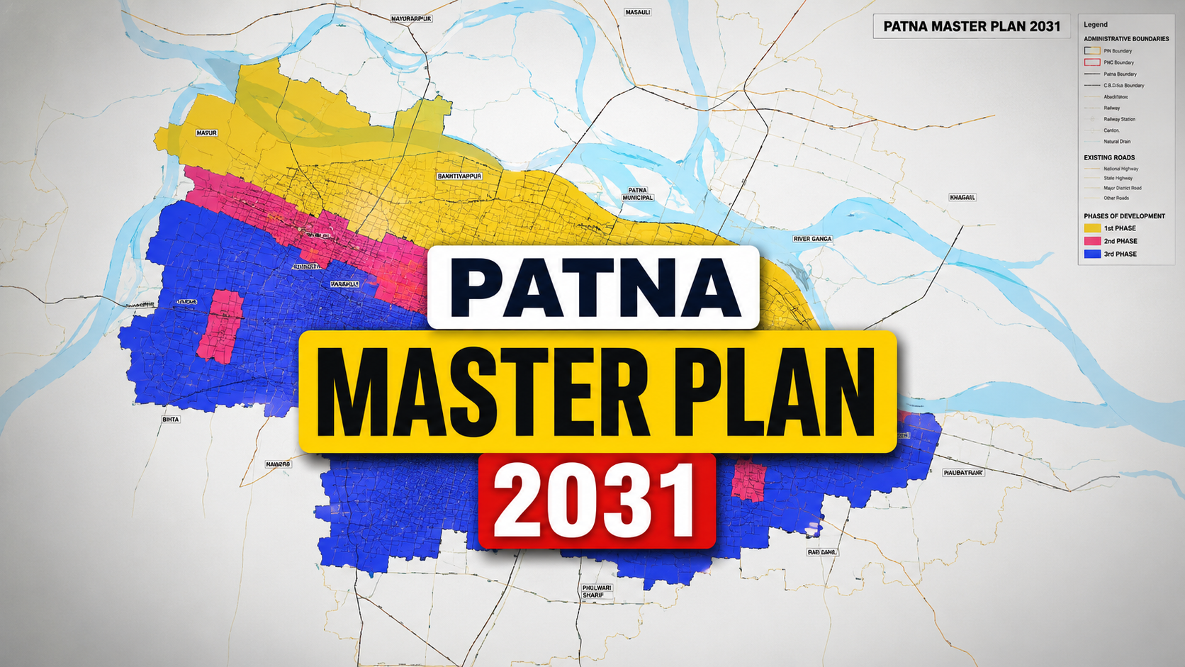 Patna Master Plan 2031: Zones, Roads & Growth Areas Explained