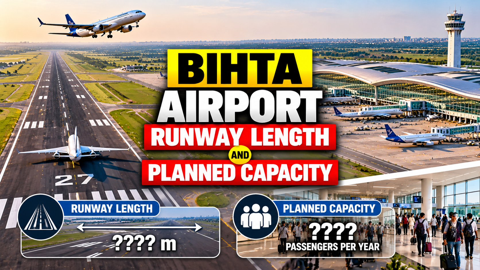 Bihta Airport Runway Length and Planned Capacity
