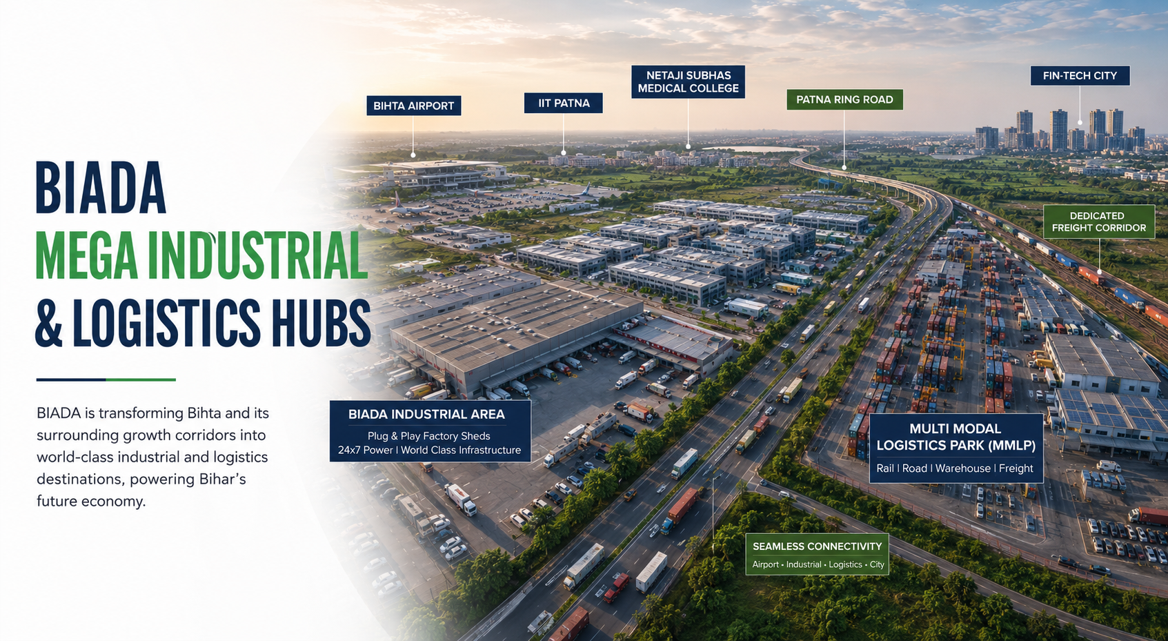 BIADA industrial development information for the Bihta region